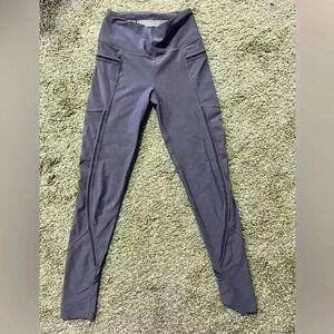 Victoria Secret Sport Purple Leggings | VS Workout Gym Mauve Tights | Size XS